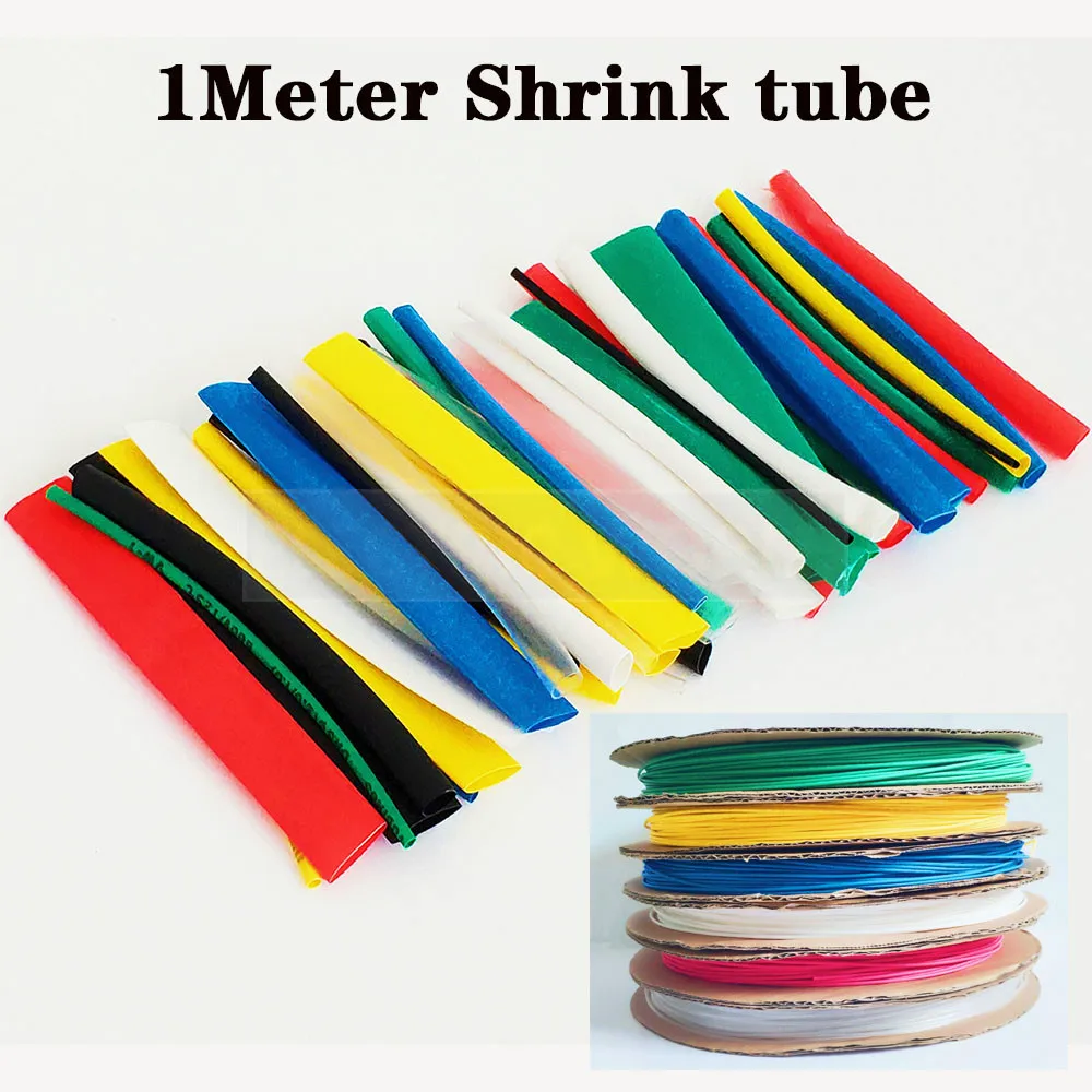 sourcingmap Ratio 2:1 10mm Dia Heat Shrink Tubing Tube Sleeving Wrap Wire 5Meter