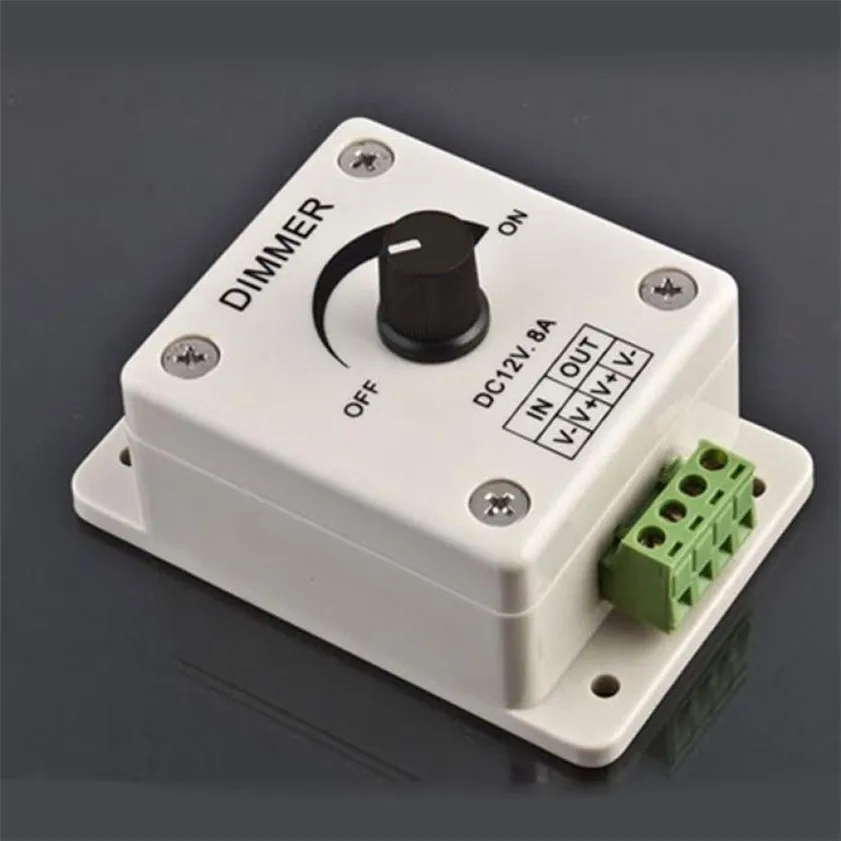 

High Quality12V 8A PIR Sensor LED Strip Light Switch Dimmer Brightness Controller