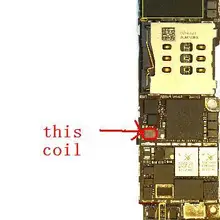 20 шт./лот Для iPhone 6 6 plus L1401 катушки логической плате исправить части