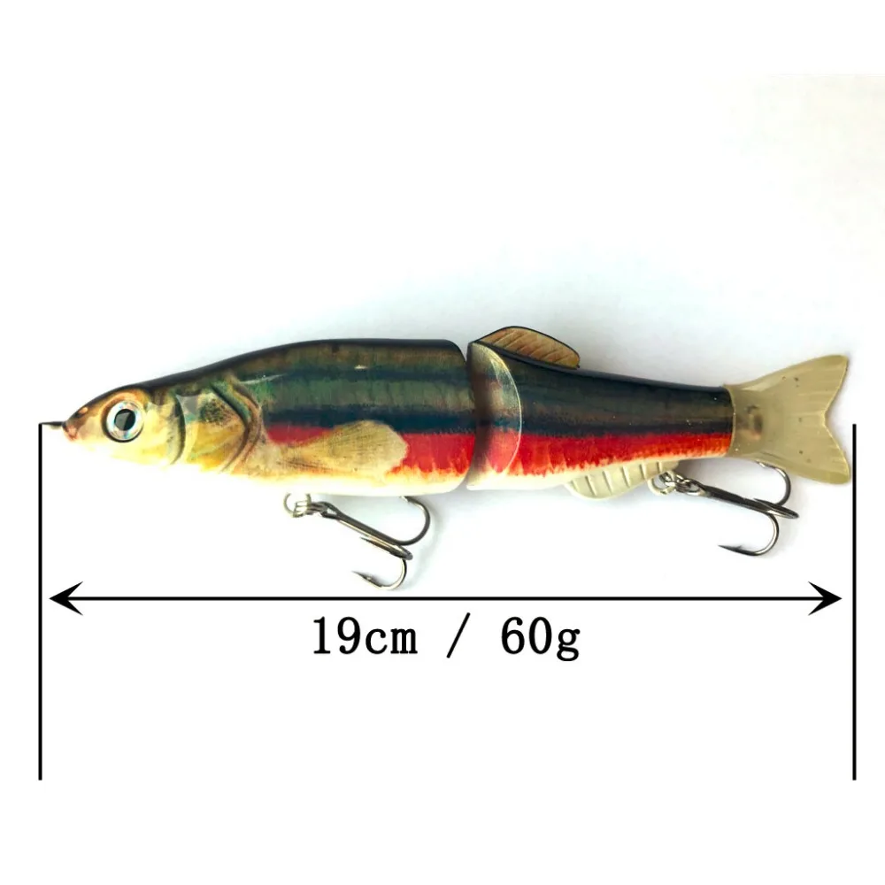 Plastic Swimbait  S Swim Hard Lure  (2)