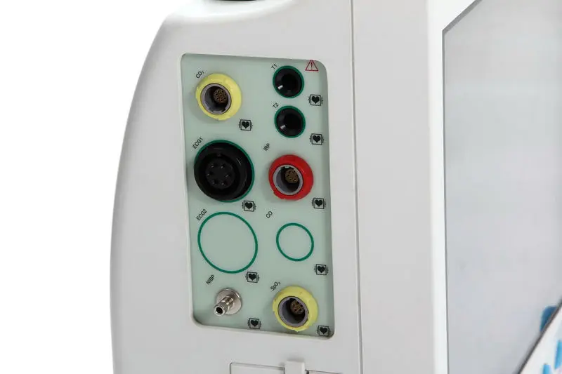 CONTEC CMS8000 ЭКГ кровяное давление SPO2 пульсометр температура дыхания ICU cu многопараметрический прибор для контроля состояния пациента