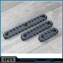 Tacitcal M-LOK 5/9/13 слотов для карт рельсовая планка для приготовления пищи на воздухе охотничий как в CS Wargame съемки с креплением/Вивера прицела черный