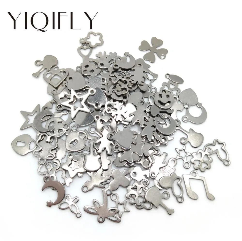 Free Shipping Mixed 100pcs Assorted Style Charms Pendants Beads