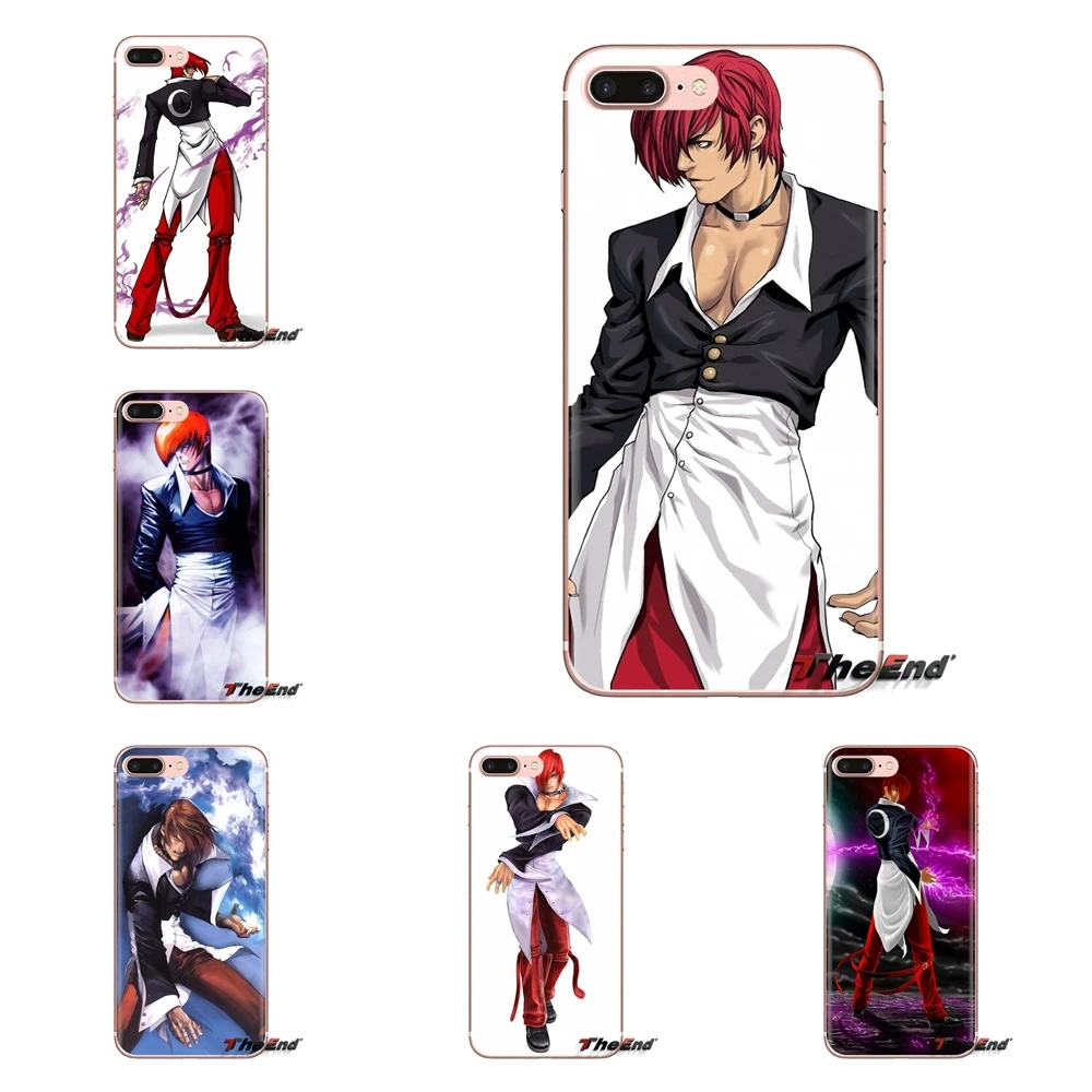 For iPod Touch Apple iPhone 4 4S 5 5S SE 5C 6 6S 7 8 X XR XS Plus MAX The King Of Fighters Iori Yagami Silicone Phone Shell Case |