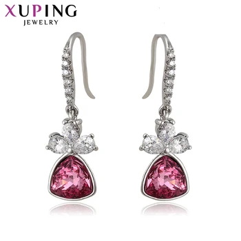 

Xuping Fashion Earrings Elegant Lovely Crystals from Swarovski Fashion Weeding for Women Christmas Day Gift 94817