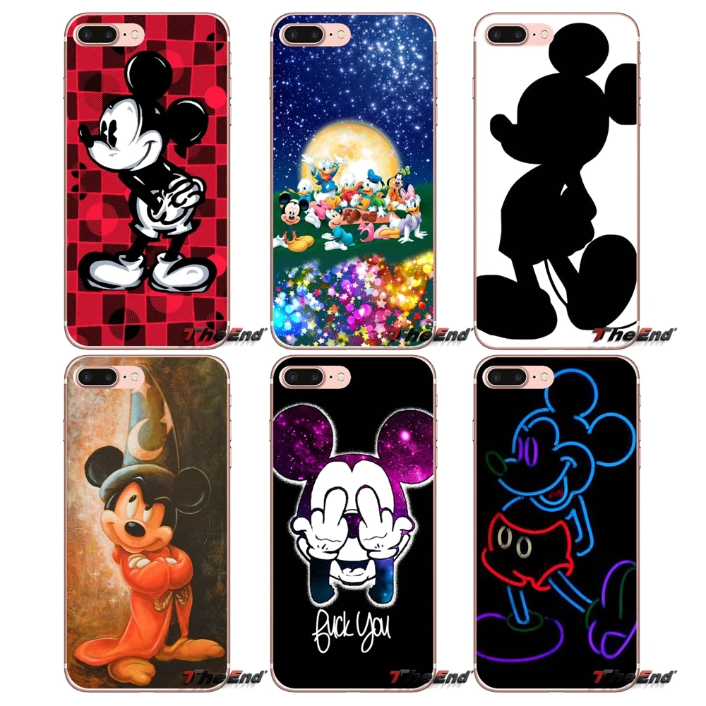 

Cartoon Mickey Minnie Mouse Silicone Case For Samsung Galaxy S9 Plus Note 8 One Plus oneplus 5T Meizu M5s LG V30 HTC U11 Capa