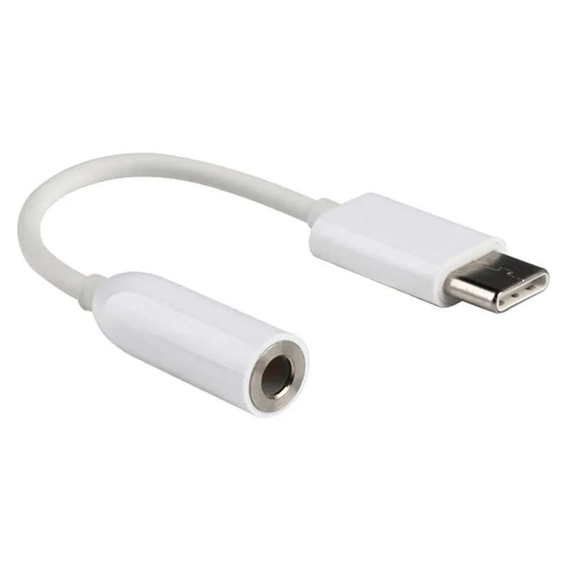 USBType C To 3.5mm Headset/Earphone Jack Cable Adapter Type C Male Port