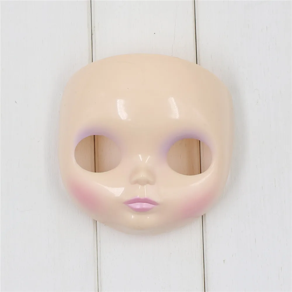 Для 1/6 Заводская кукла Blyth лицевая пластина с задней пластиной для макияжа лица и винтов разного типа подходит для DIY - Цвет: like the picture