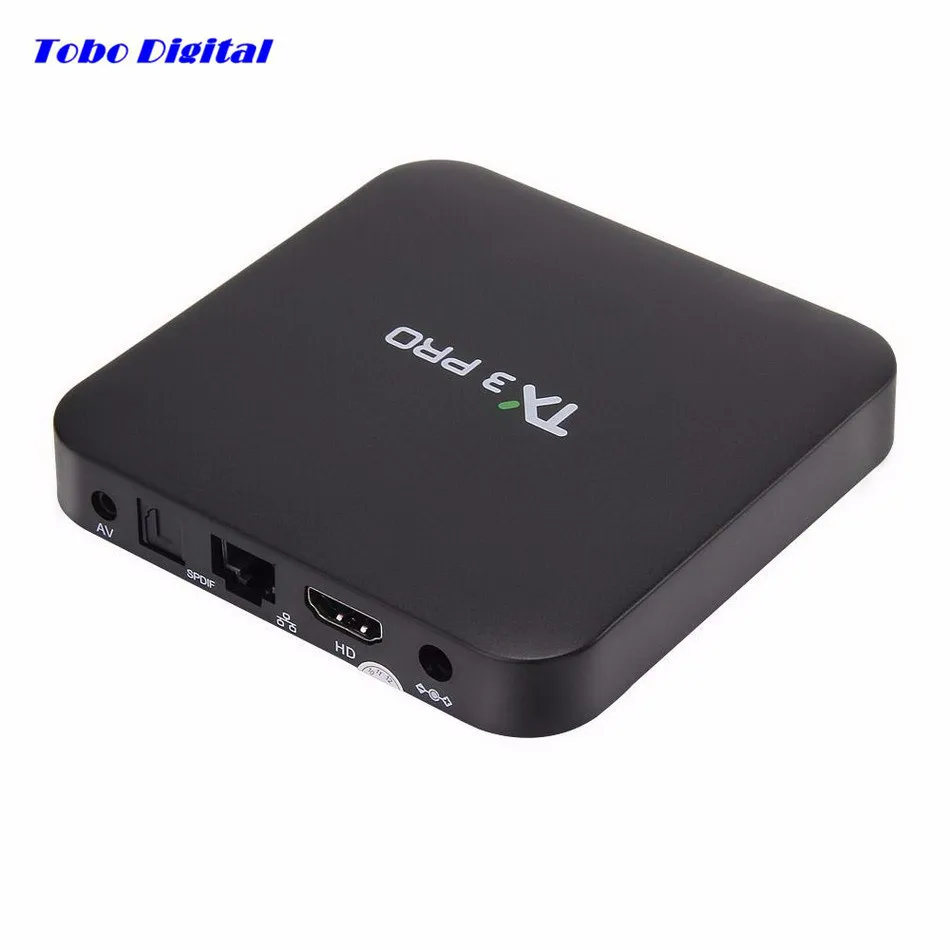 10 шт. Amlogic S905W TX3 Pro ТВ BOX Android 7 1 4 К ядра г DDR3 8G ROM 2.4g WiFi H.265 VP9 UHD HDMI 2 0 Smart Media
