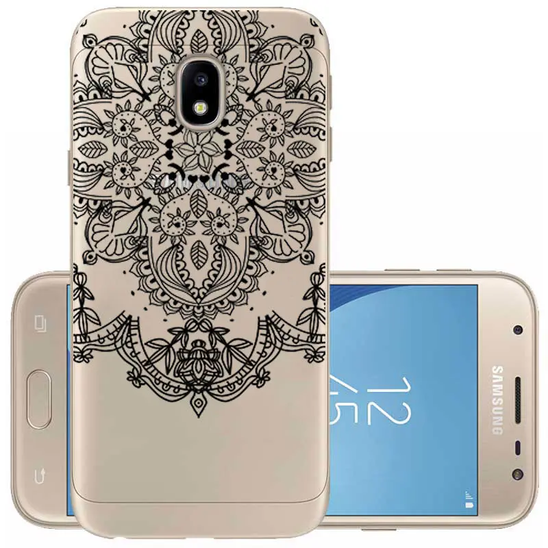 Arvin Soft TPU FOR Samsung Galaxy J7 2017 Smart Back Protective Phone Cover FOR Samsung J330 J4 J5 Clear Painted case FOR J6 J8 (11)