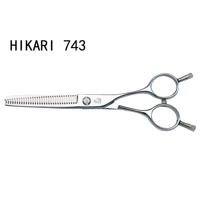

Made In China Copy of "HIKARI" Scissors High Quality 440C Steel 6.0 Inch Professional Hair Thinning Shears H-9