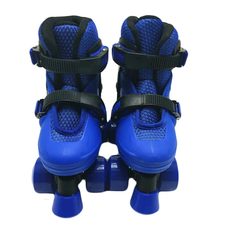 طفل الأسطوانة حجم قابل للتعديل رياضة صف مزدوج الزلاجات للأطفال اثنين من خط التزلج أحذية Patines الأحمر الأزرق الوردي IB93