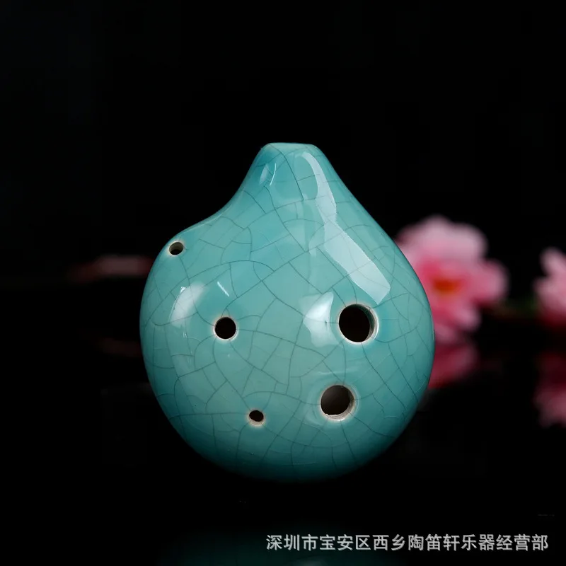 6 отверстий alto C ocarina школьный ремешок для начинающих рекомендуем окарина подходит для начинающих - Цвет: see chart