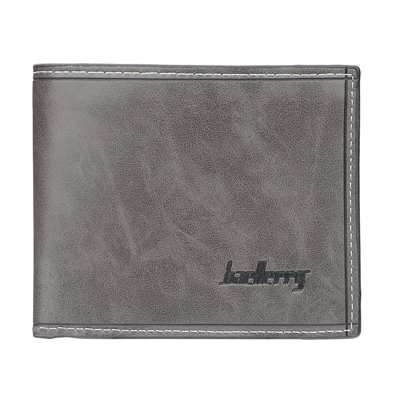 

Men Wallet Top Quality PU Leather Fashion Wallet Casual Style Card Holders With Coin Purse Short Male Purse Wallets for men 2019