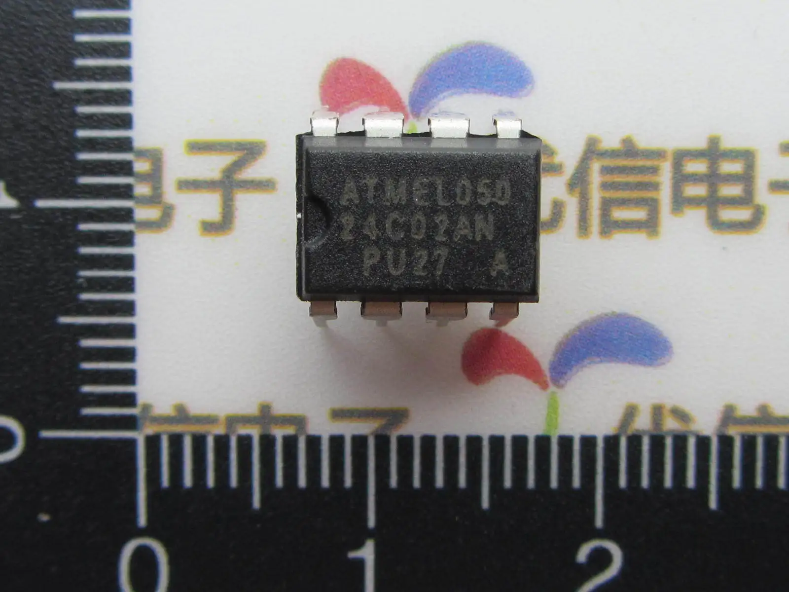 Line AT24C02 memory / serial EEPROM 2.7 5.5V 2K DIP 8 YXDZ YXDZ|memory ...