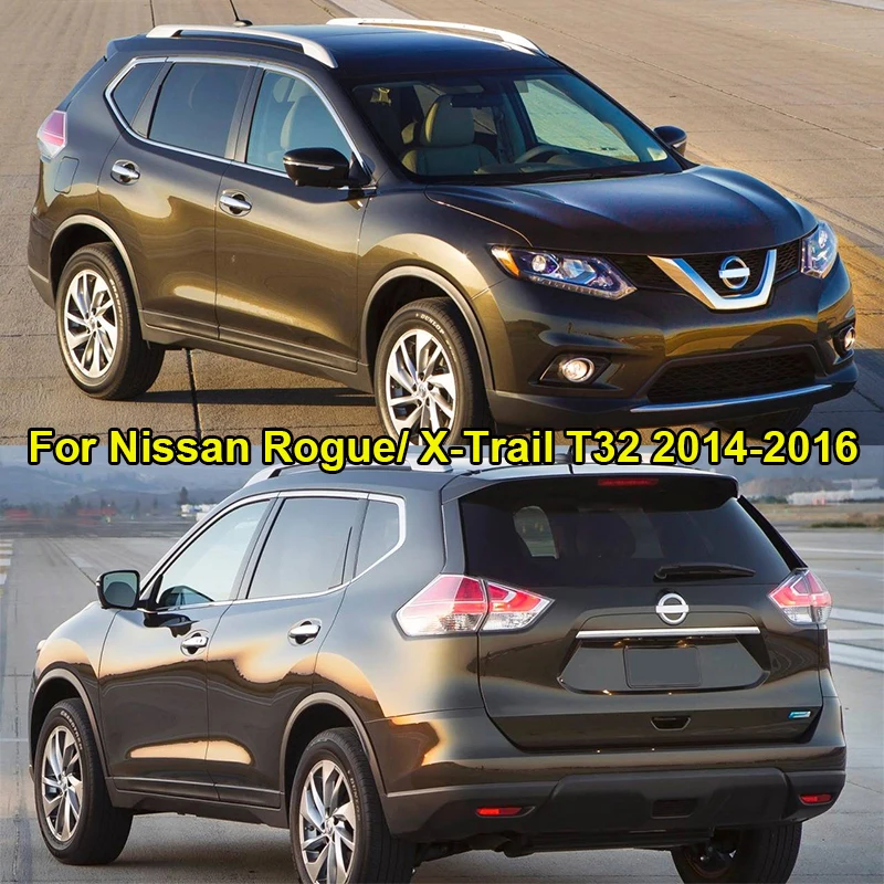 Для Nissan Rogue X Trail T32 2014 2015 2016 хромированный противотуманный фонарь дверная ручка