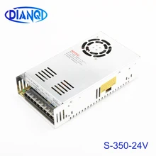 DIANQI мощность suply 24 В S-350w 14.6a AC к DC питание ac dc преобразователь высокого качества S-350-24 S-350W-24V