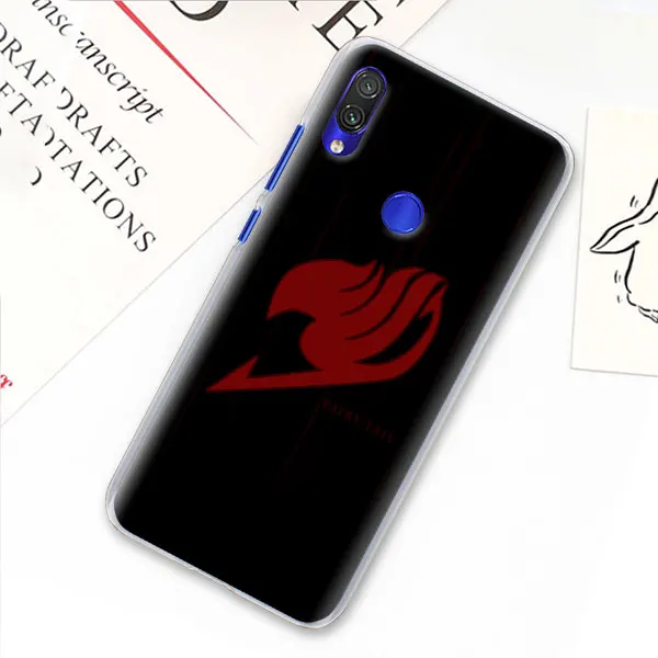 Аниме Манга Сказочный Хвост Логотип чехол для телефона для Xiao mi Red mi 7 5 6 Pro Note 7 Pro 5 5A 6 mi A1 A2 8 Lite 9 чехол Coque - Цвет: 04