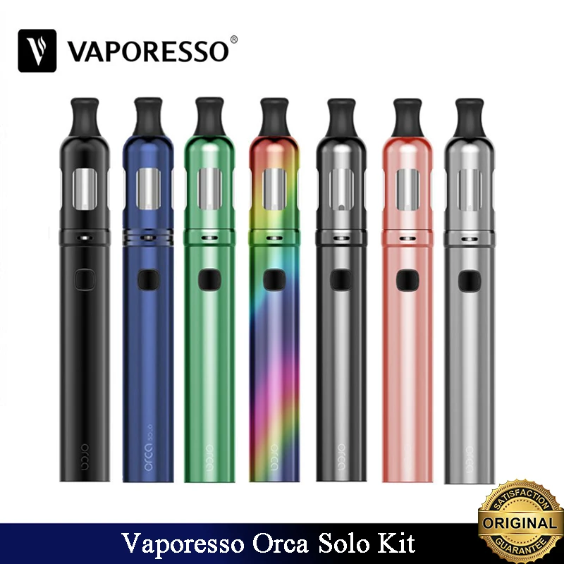 

Original Vaporesso Orca Solo Kit&1.5ml Tank Vape Pen 800mAh Built-in Battery 1.3ohm CCELL Coil Electronic Cigarette Vaporizer