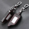 New B9 Leather Key Case for original Starline B9/B91/B6/B61/A91/A61/V7 C9 LCD Way Car Remote 2 Way Alarm ► Photo 1/4