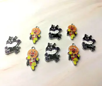 

Hot Sale 100 pcs Popular Cartoon Japanese anime superman Charm Pendants DIY Jewelry Making Accessories U-121