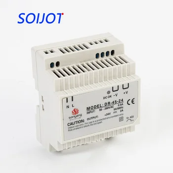 

DR-45 Din Rail Power Supply 45W 12V 3A,Switching Power Supply AC 110v/220v Transformer To DC 12v,ac dc converter