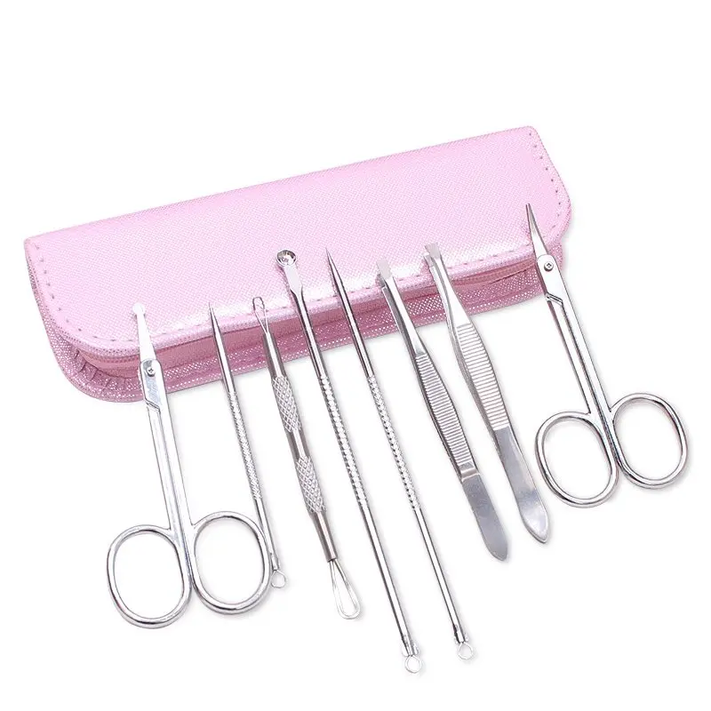 Dispositivo de Remoção do Cabelo Instrumento de Barbear Elétrico Peças Privadas Axilas Pubic Cabelo Barbear Senhora Sobrancelha Faca Masculino Nariz Fou 10 Lâmina de barbear