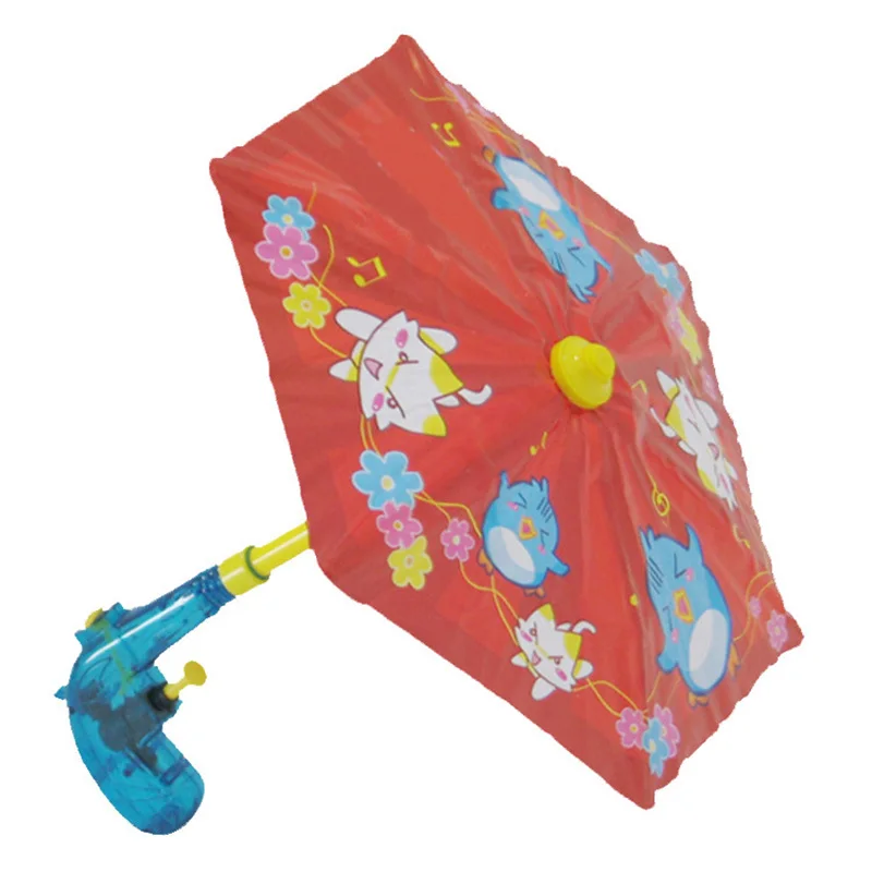 Мини детские игрушки пушка воды пляжа креативный зонтик брызг ДЕТИ ПИСТОЛЕТ игрушки случайный цвет