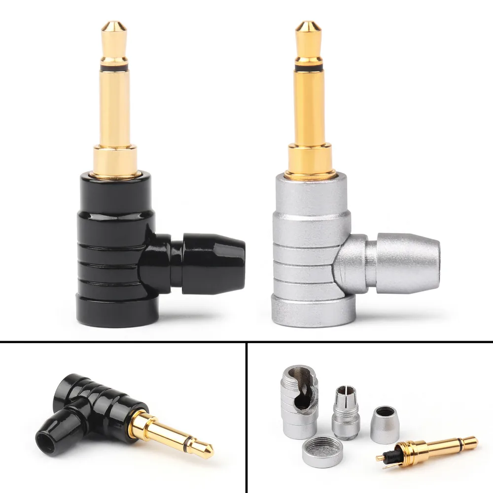 

Areyourshop 3.5mm 2 Pole TS Mono Plug Male Audio Connector For Headphone Adapter DIY Wholesale Straight Plug Jack Connector