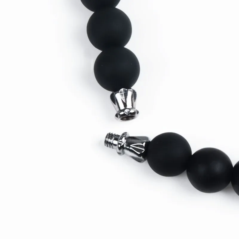 Бианши черное ожерелье 8 мм бианши ожерелье для женщин и мужчин ювелирные изделия