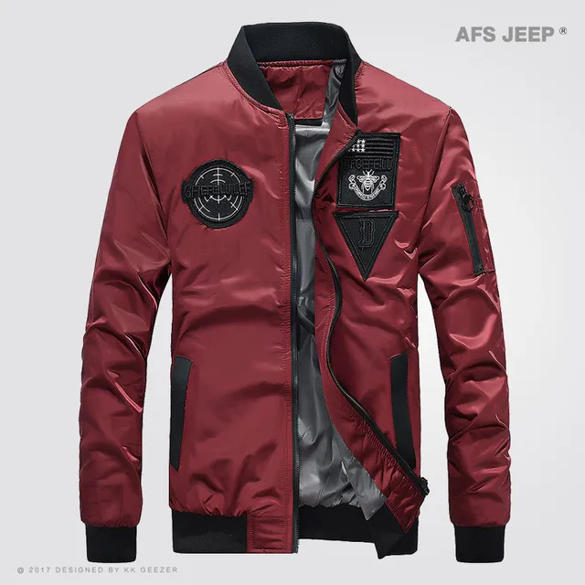 Men Bomber Jacket Famous Brand Casual Fashion Work Business Office Coat
