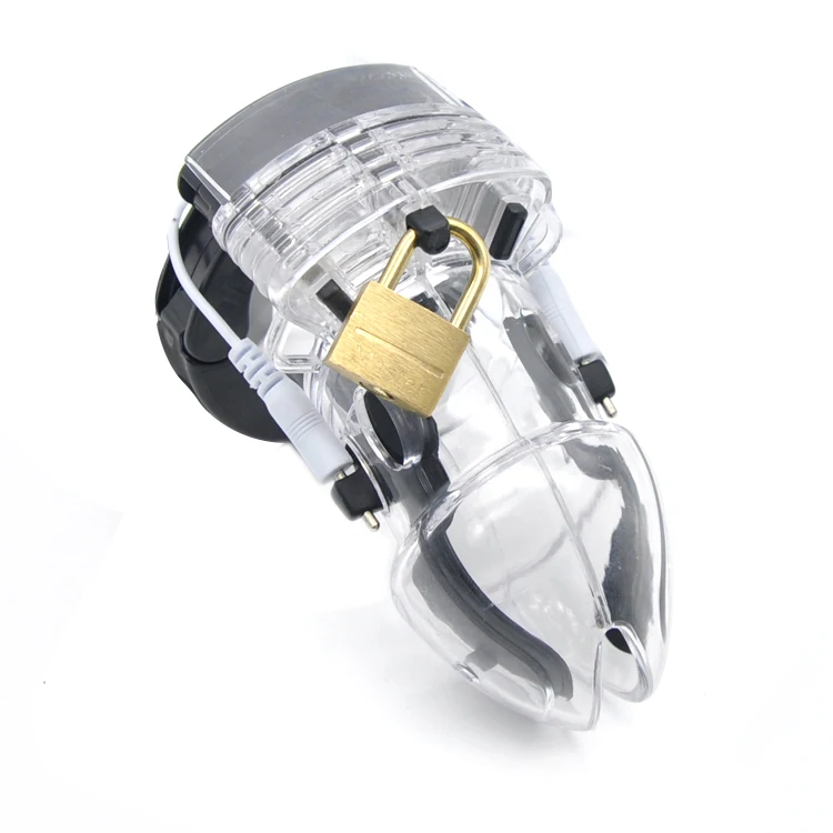 Sissy Trainer Eletro Shock Chastity Device Sissy Trainer Eletro Shock Chastity Device