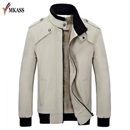 2017 Fashion Thick Men Jacket Coat Mens Winter Fleece Jacket Overcoat  casaco masculino Jackets Coat chaquetas hombre parka men