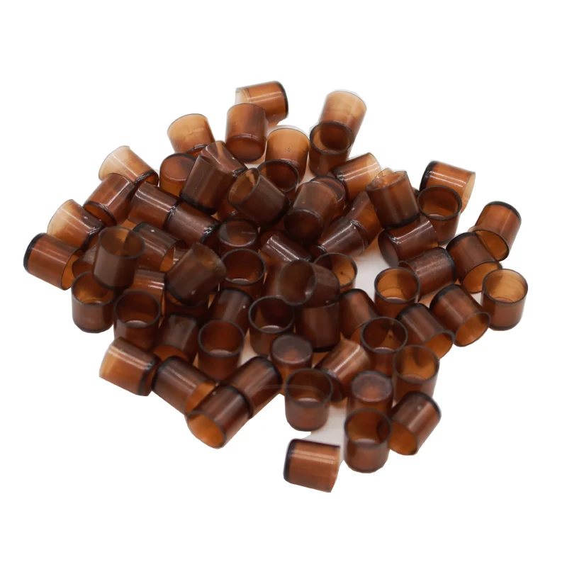 1000 Pcs Queen Cell Cup Beekeeping Tools Brown Bee Queen Rearing Cell Cups High Quality Plastic Incubation Queen Equipment New