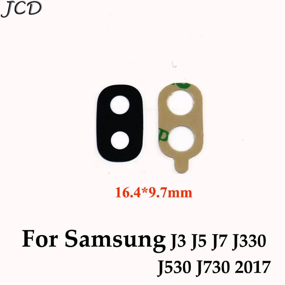 JCD стеклянное кольцо объектива задней камеры для samsung Galaxy J1 J2 J3 J5 J7 J510 J710 J330 J530 J730 J320