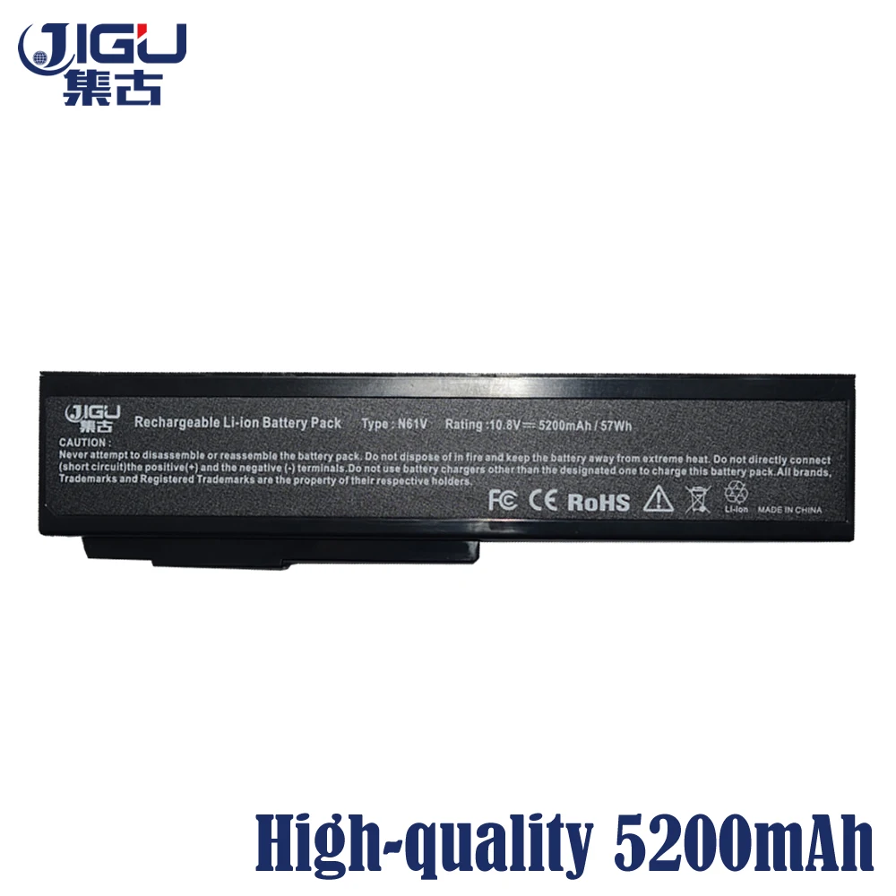 JIGU N53s Аккумулятор для ноутбука Asus M50 M50s M50VM A32 N61 N61J N61Ja N61jq N61jv N53|laptop battery|battery for asuslaptop