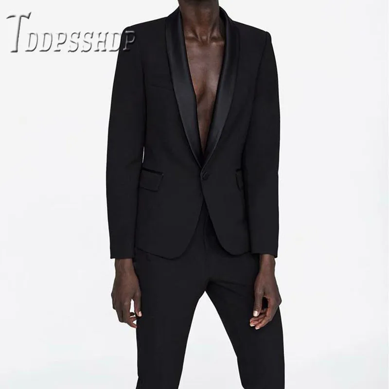 

Black Color Lapel Women Coat 2019 Office Lady Pocket Female Jacket