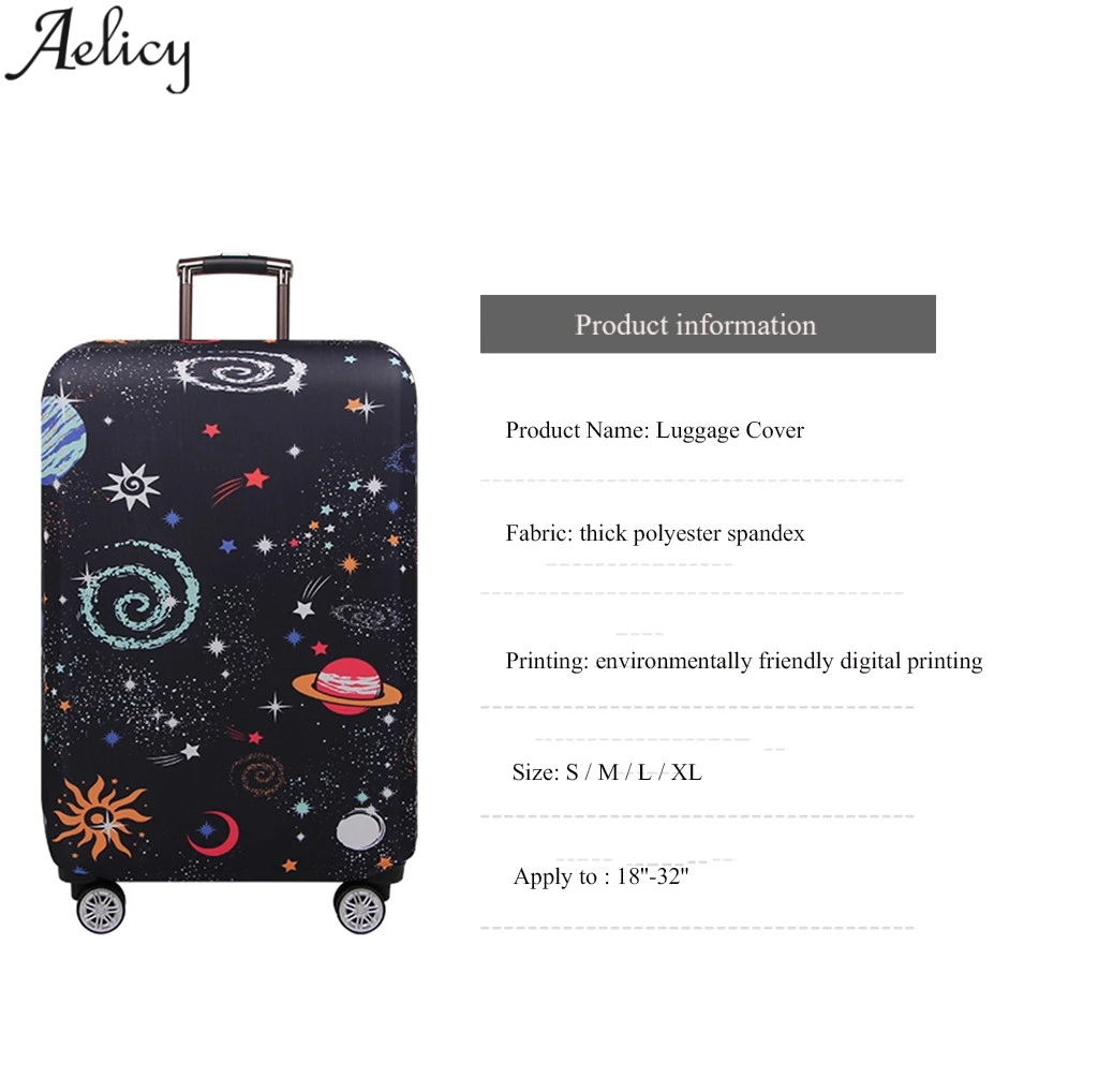 Aelicy уплотненный дорожный костюм чехол для защитный на чемодан аксессуары