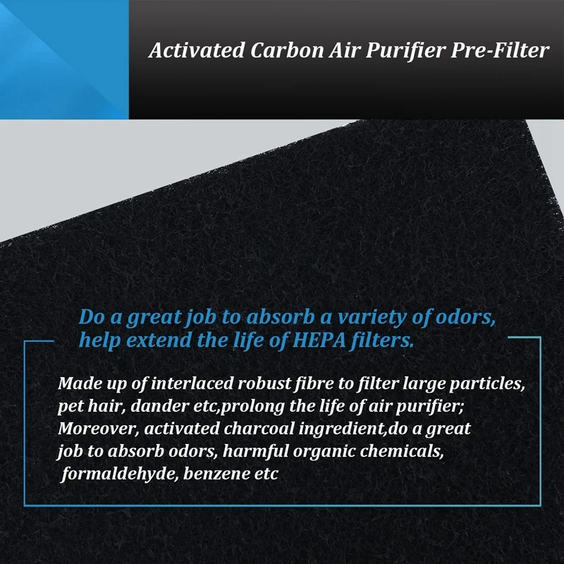 4 замена углерода Booster фильтры для Холмс всего Воздухоочистители Aer1 серии