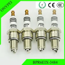 4 шт. BPR6EIX 6637 иридиевая Свеча зажигания для AUDI BMW CHRYSLER BENZ VW SAAB SUBARU BPR6EIX-6637