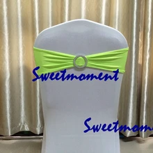 Флуоресценции зеленый Банкетный лайкра Группа