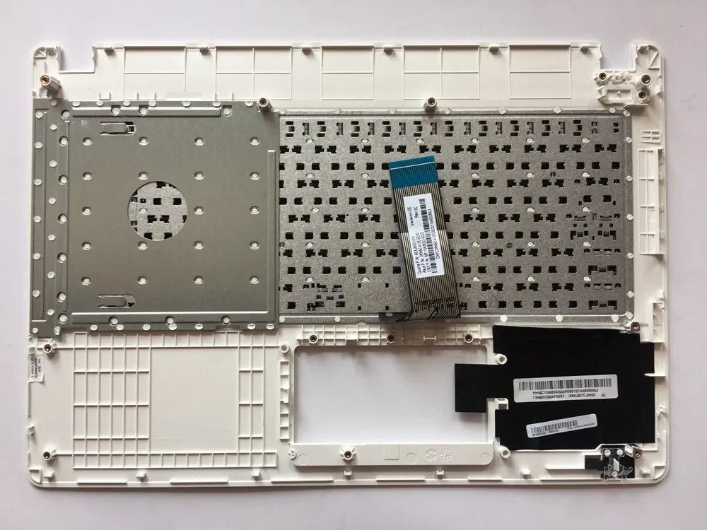 black and white GR Germany Laptop keyboard for ASUS X451 X451E X451M X451C X451E1007CA topcase GR keyboard Palmrest Upper Cover