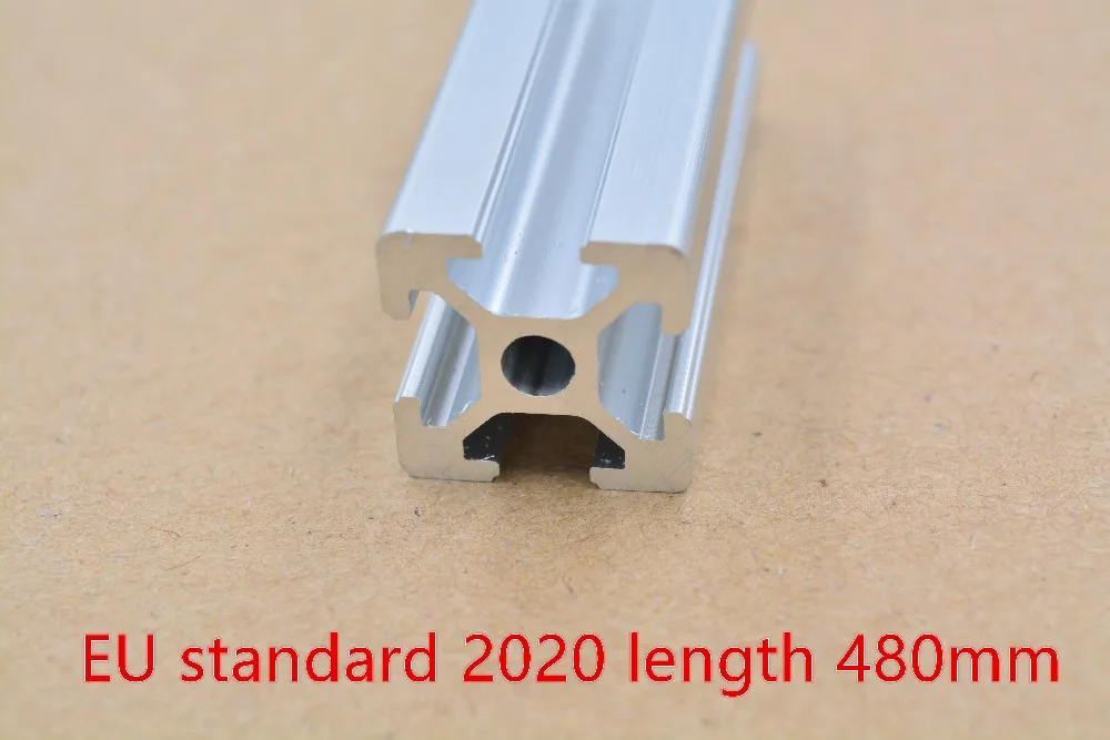 2020 aluminum extrusion profile european standard white length 480mm