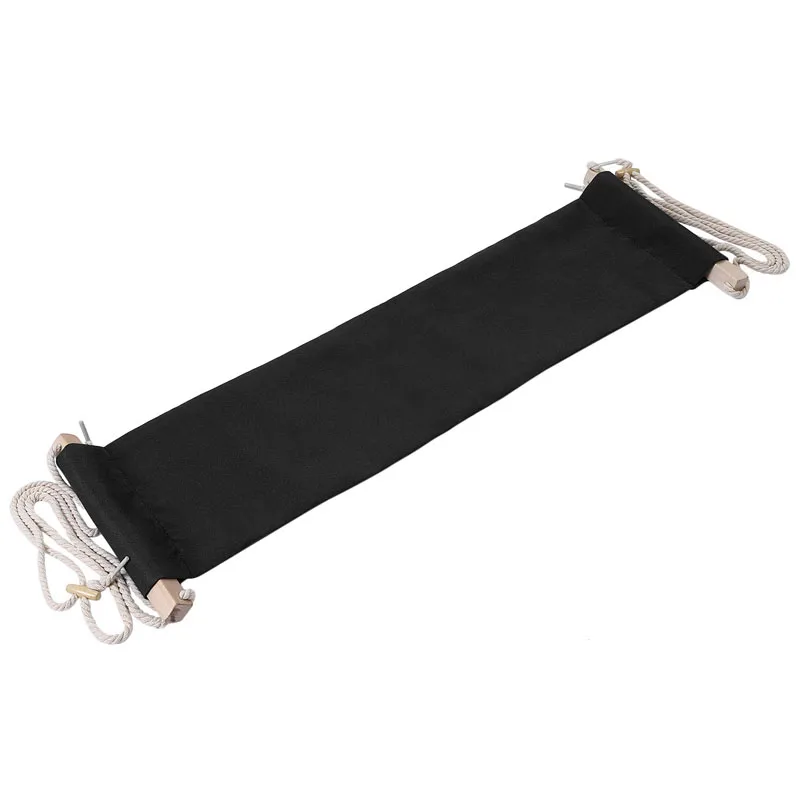 Black ZOWEE парусиновая подставка для ног настольный гамак, мини офисный под столом подставка для ног гамак, Регулируемый Настольный гамак для ног - Цвет: Black