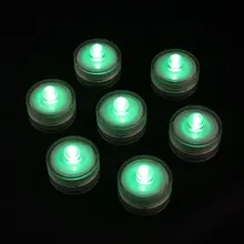 DHL и Fedex 100 шт./лот супер яркий погружные светодиодные floralyte, погружные свет для вечеринки Свадебные украшения