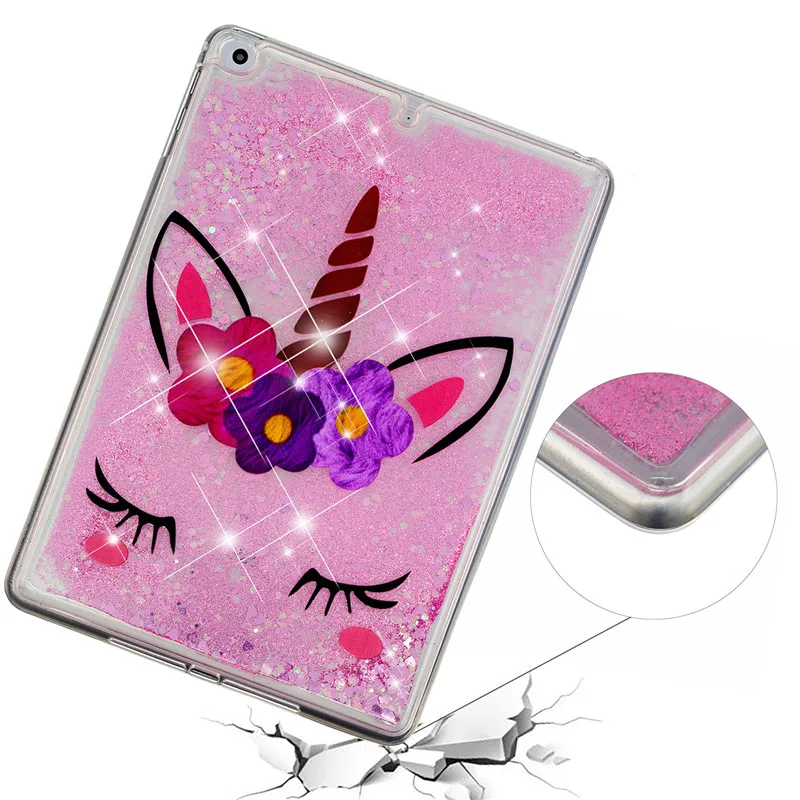 Wekays For Apple Ipad Air 2 Ipad 6 A1566 A1567 Glitter Liquid Silicone Funda Case For Ipad Air 2 Ipad6 Cover Case sFor Ipad Air2 Wekays For Apple Ipad Air 2 Ipad 6 A1566 A1567 Glitter Liquid Silicone Funda Case For Ipad Air 2 Ipad6 Cover Case sFor Ipad Air2