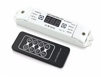 

BC-201; RGB Controller; LED RF Pixel Controller; DC5-24V Input; Warranty 2 Years