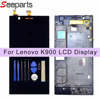 

For 5.5" Lenovo K900 LCD Display Touch Screen Digitizer Assembly With Frame Replacement Parts For Lenovo K900 Display