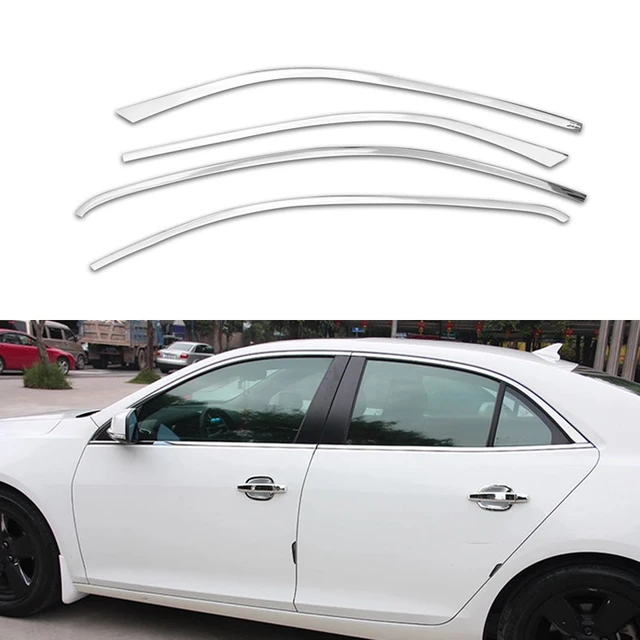 Car Styling Full Window Trim Decoration Strips Accessories Auto Car Window Strip For Chevrolet