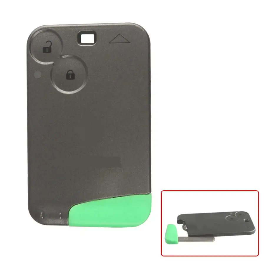 

5pcs 2 Button Smart Key 433MHZ PCF7947 Chip With Logo For Laguna Remote Key